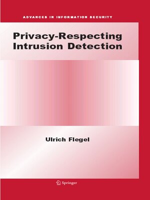 cover image of Privacy-Respecting Intrusion Detection